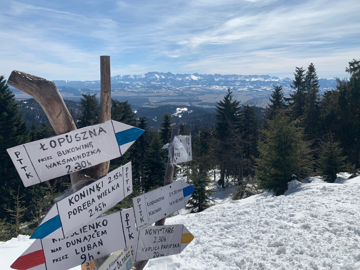 Beskidzka Zima na Turbaczu z Kowańca